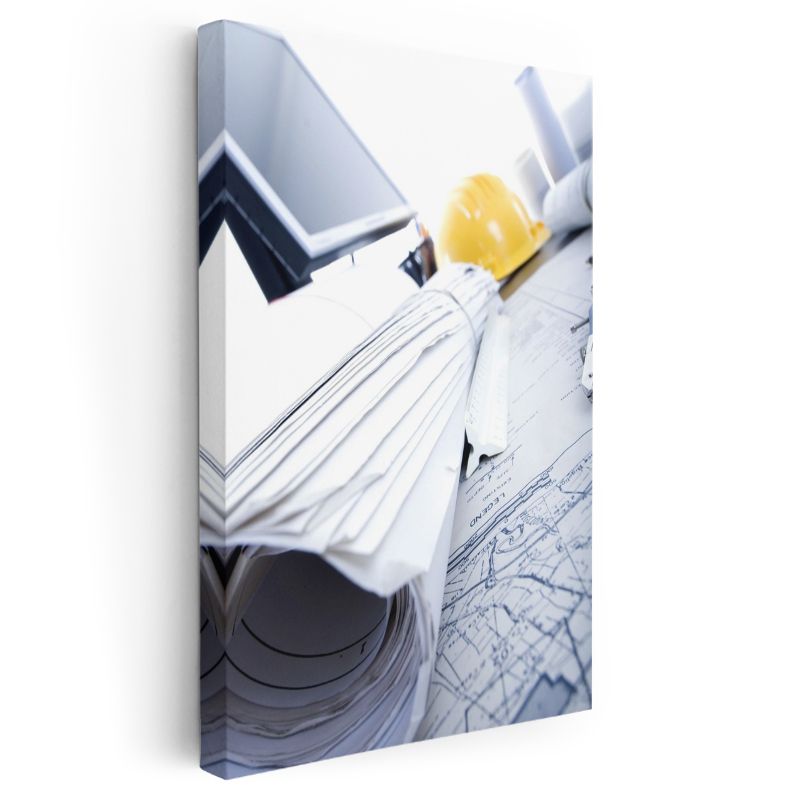 Mimar - Proje Planlaması ve Tasarım Kanvas Tablo