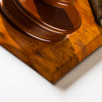 Dikey Kanvas Tablo Hukuk Kitabı Ve Yargıç Tokmağı Avukat Tablosu Ev Ofis Duvar Dekoru