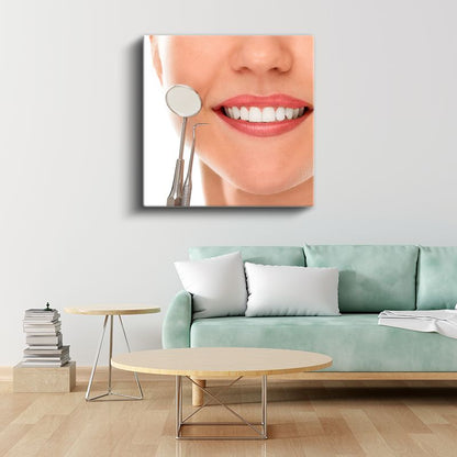 Diş Hekimi - Estetik Diş Tasarımı ve Gülüş Mühendisliği Kanvas Tablo