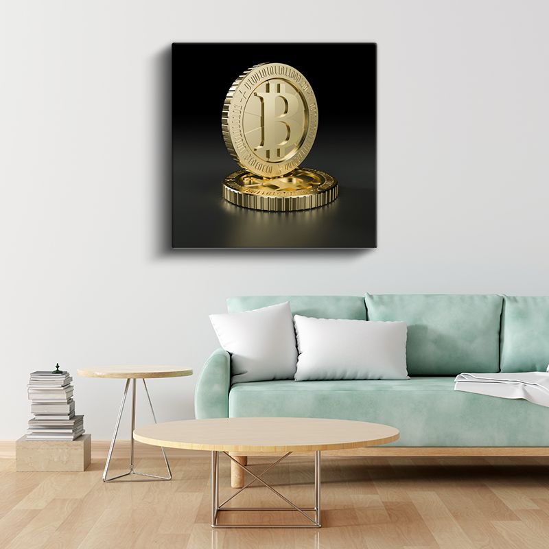 Finans Danışmanı - Bitcoin Yatırım Stratejisi Kanvas Tablo