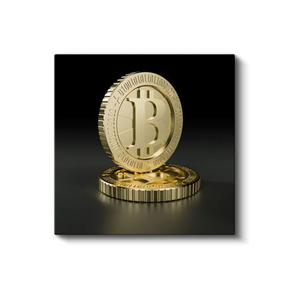 Finans Danışmanı - Bitcoin Yatırım Stratejisi Kanvas Tablo