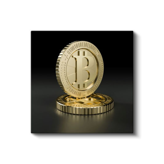 Finans Danışmanı - Bitcoin Yatırım Stratejisi Kanvas Tablo