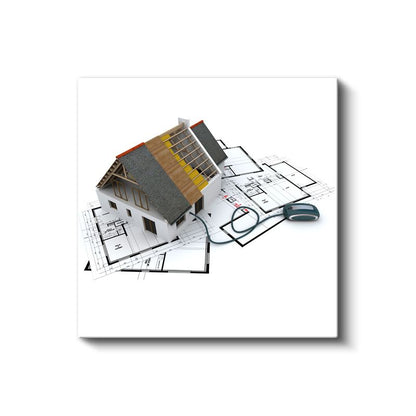 İnşaat Mühendisi - Yapı Modelleme Kanvas Tablo