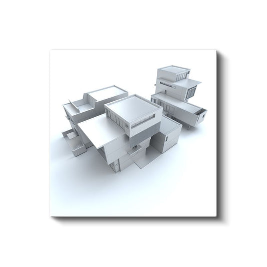 Mimar - Minimalist Yapı Tasarımı Kanvas Tablo