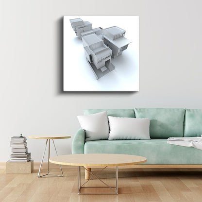 Mimar - Çağdaş Mimari Tasarım Kanvas Tablo