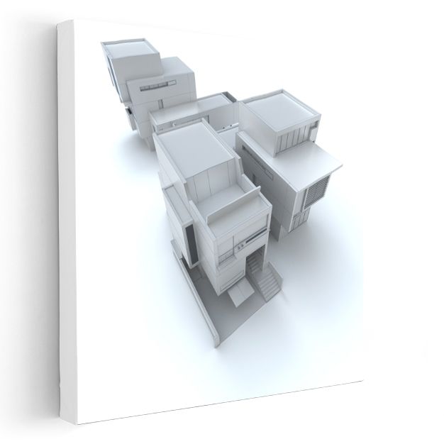 Mimar - Çağdaş Mimari Tasarım Kanvas Tablo