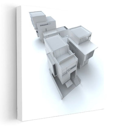 Mimar - Çağdaş Mimari Tasarım Kanvas Tablo