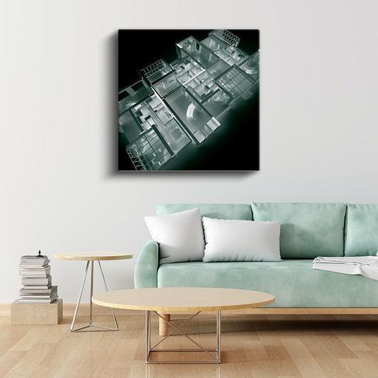 Mimar - Avangard Bina Tasarımı ve Mimari Yenilikler Kanvas Tablo