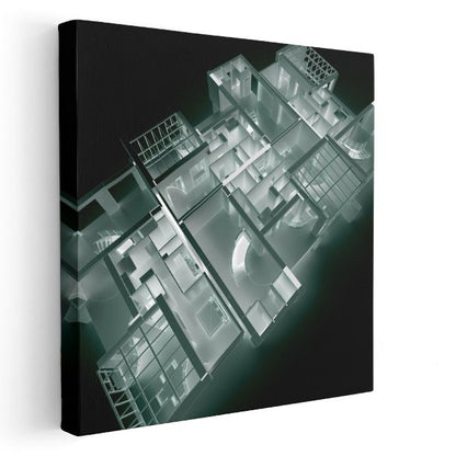 Mimar - Avangard Bina Tasarımı ve Mimari Yenilikler Kanvas Tablo