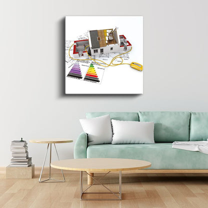 Enerji Danışmanı - Bina Verimliliği Kanvas Tablo