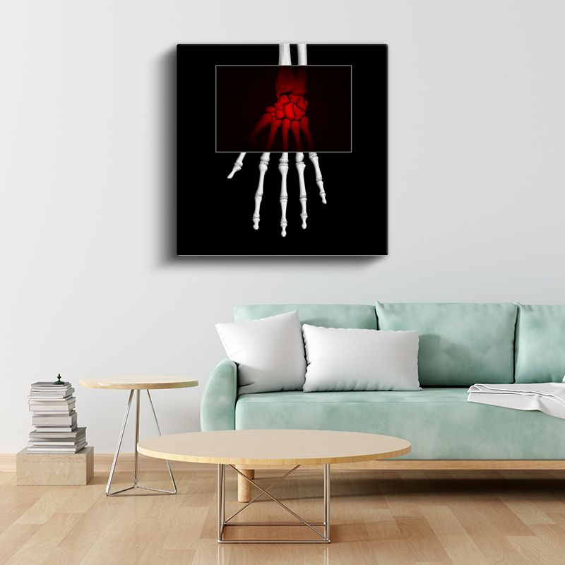 Radyolog - Kemik Yapısı İncelemesi Kanvas Tablo