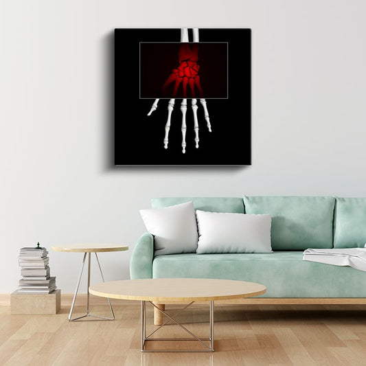 Radyolog - Kemik Yapısı İncelemesi Kanvas Tablo
