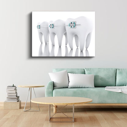 Ortodontist - Modern Ortodonti Teknikleri Kanvas Tablo