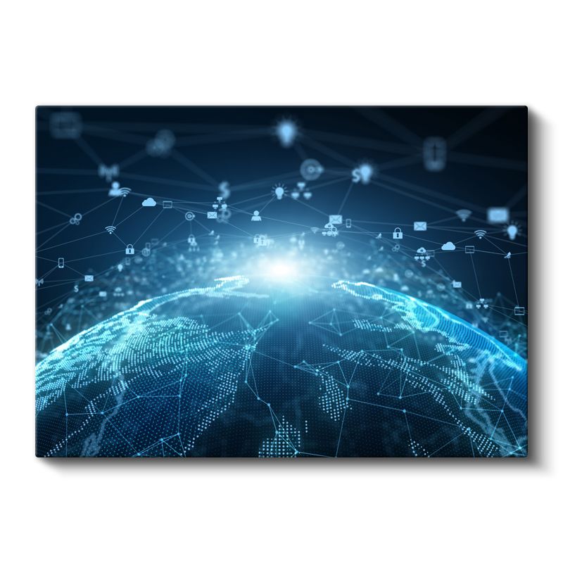 Bilişim Uzmanı - Global Ağ Teknolojileri Kanvas Tablo