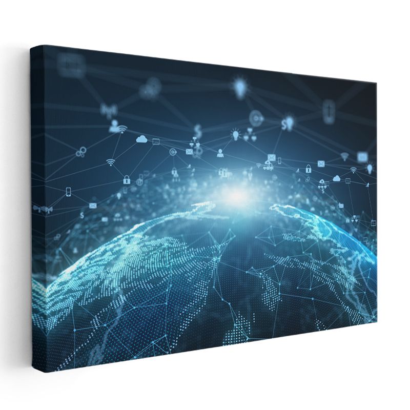 Bilişim Uzmanı - Global Ağ Teknolojileri Kanvas Tablo