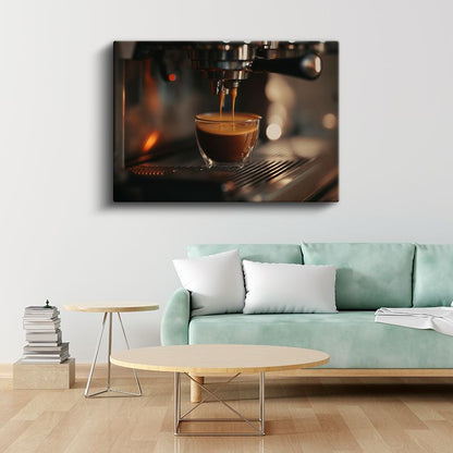 Barista - Espresso Hazırlama ve Sunum Teknikleri Kanvas Tablo