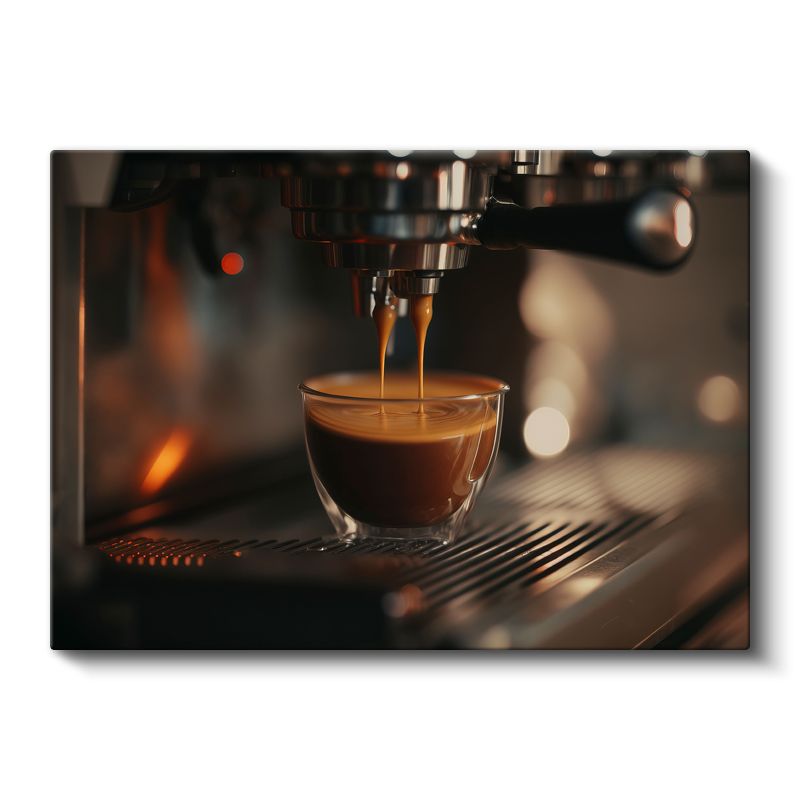 Barista - Espresso Hazırlama ve Sunum Teknikleri Kanvas Tablo