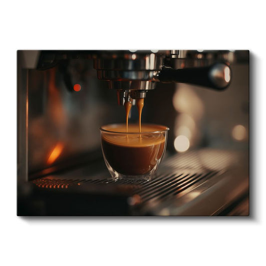 Barista - Espresso Hazırlama ve Sunum Teknikleri Kanvas Tablo