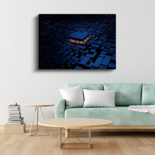 Bilgisayar Mühendisi - Mikroçip Teknolojisi Kanvas Tablo