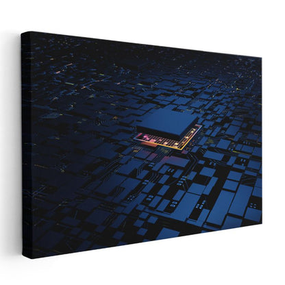 Bilgisayar Mühendisi - Mikroçip Teknolojisi Kanvas Tablo