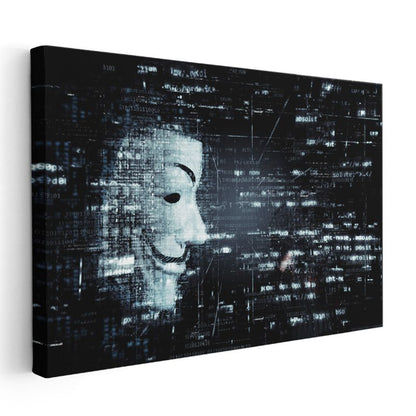 Siber Güvenlik Uzmanı - Dijital Kod Dünyası Kanvas Tablo