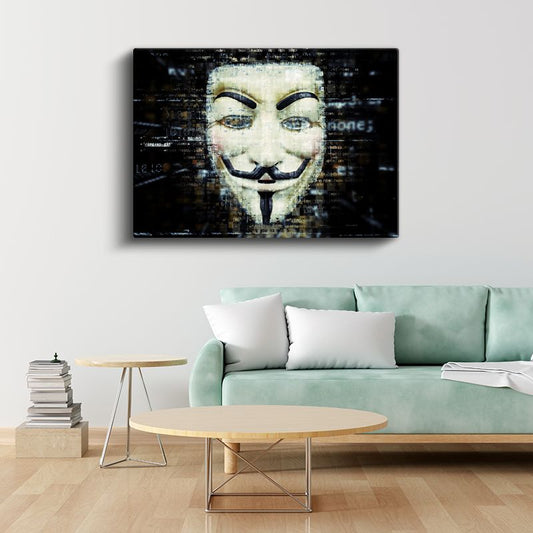 Etik Hacker - Veri Güvenliği Koruyucusu Kanvas Tablo