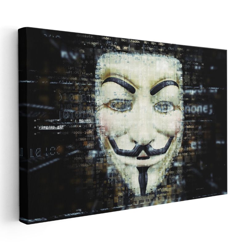 Etik Hacker - Veri Güvenliği Koruyucusu Kanvas Tablo