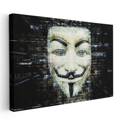 Etik Hacker - Veri Güvenliği Koruyucusu Kanvas Tablo