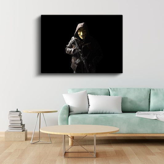 Güvenlik Danışmanı - Dijital Tehdit Analizi Kanvas Tablo