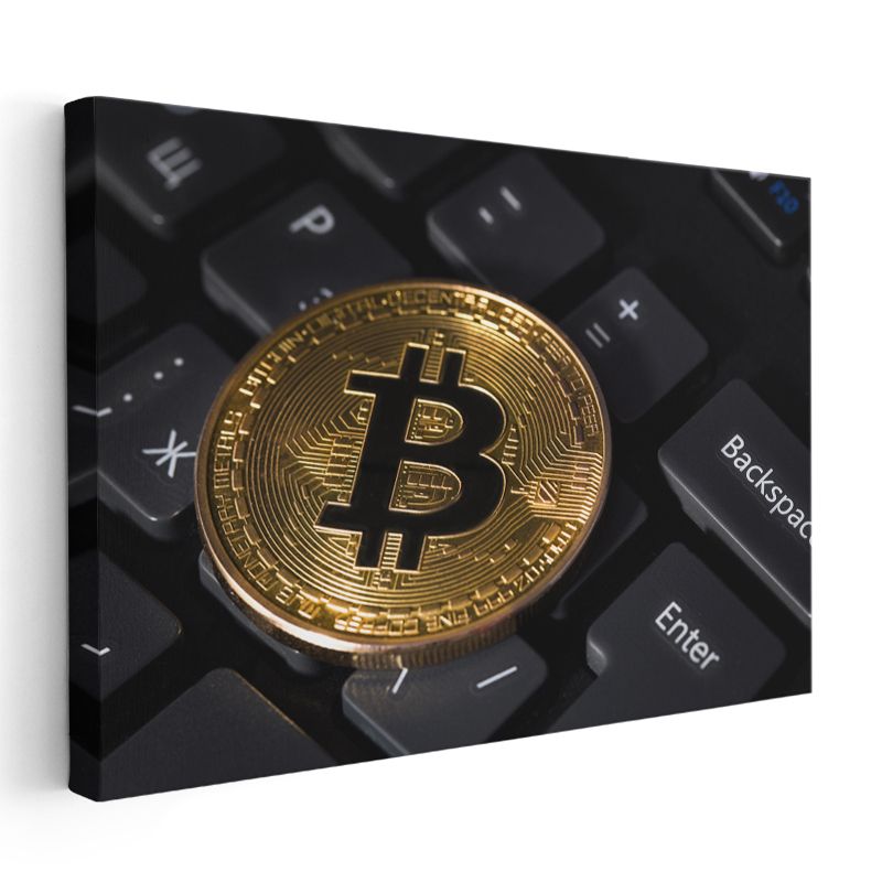 Kripto Para Uzmanı - Bitcoin Yatırım Stratejisi Kanvas Tablo