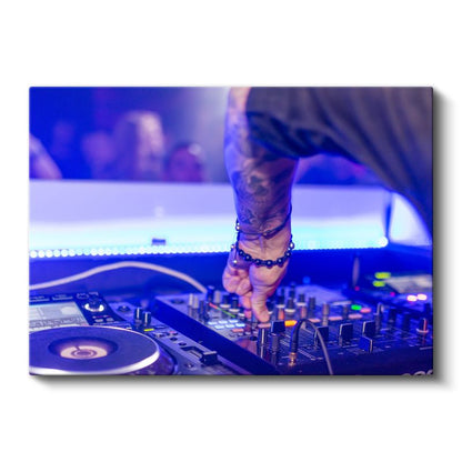 DJ - Müzik Ritmiyle Buluşma Kanvas Tablo