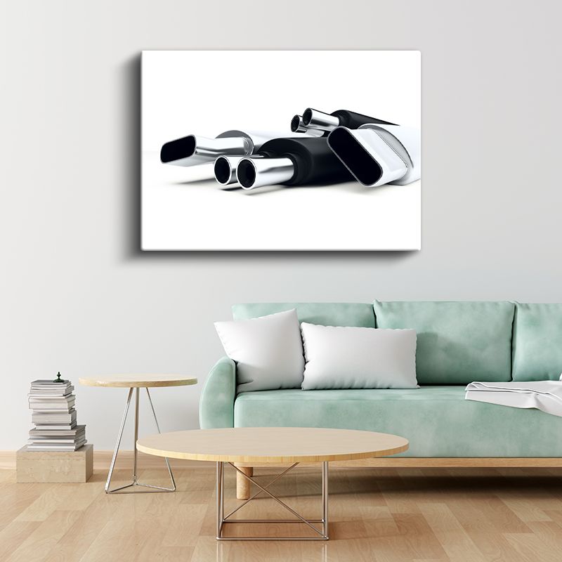 Otomotiv Mühendisi - Egzoz Sistemleri Kanvas Tablo