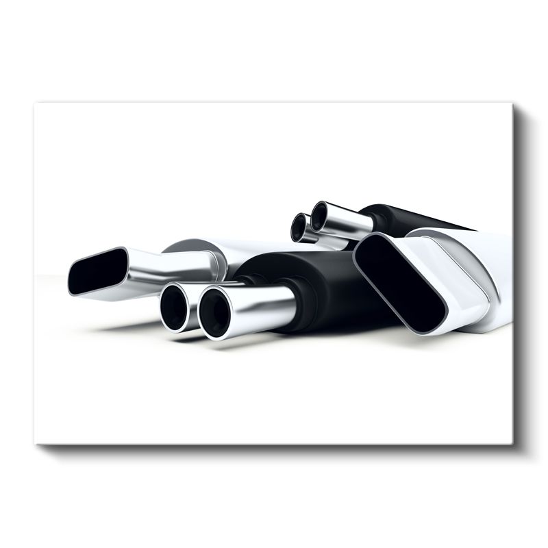 Otomotiv Mühendisi - Egzoz Sistemleri Kanvas Tablo