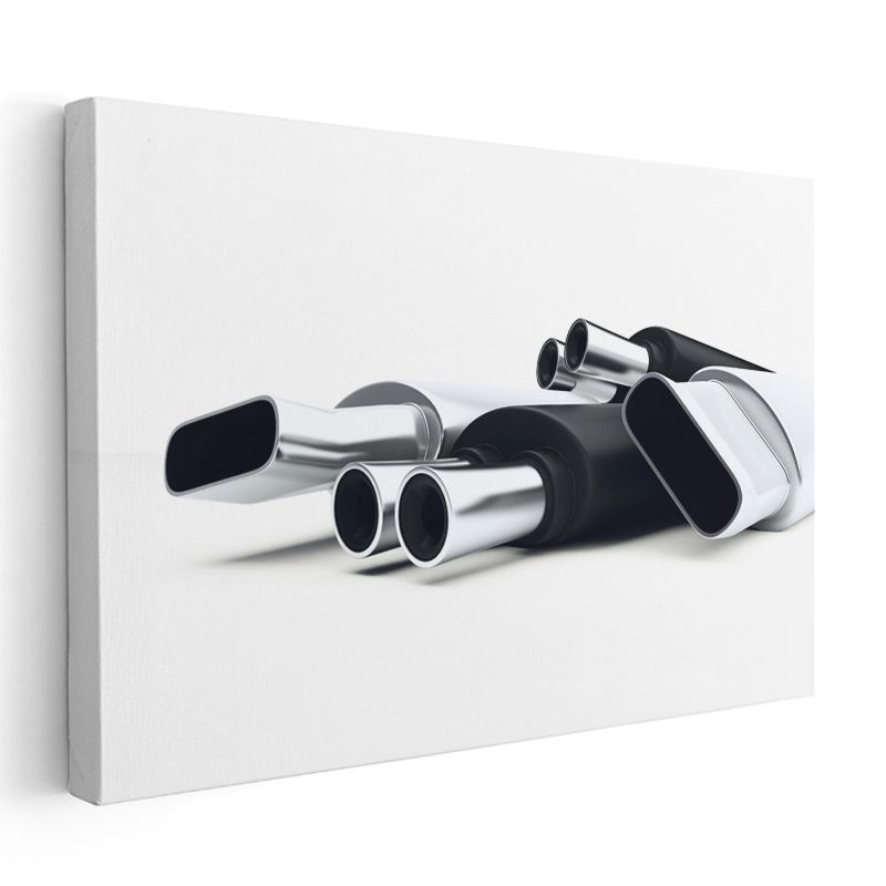 Otomotiv Mühendisi - Egzoz Sistemleri Kanvas Tablo