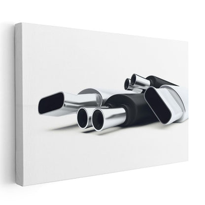 Otomotiv Mühendisi - Egzoz Sistemleri Kanvas Tablo