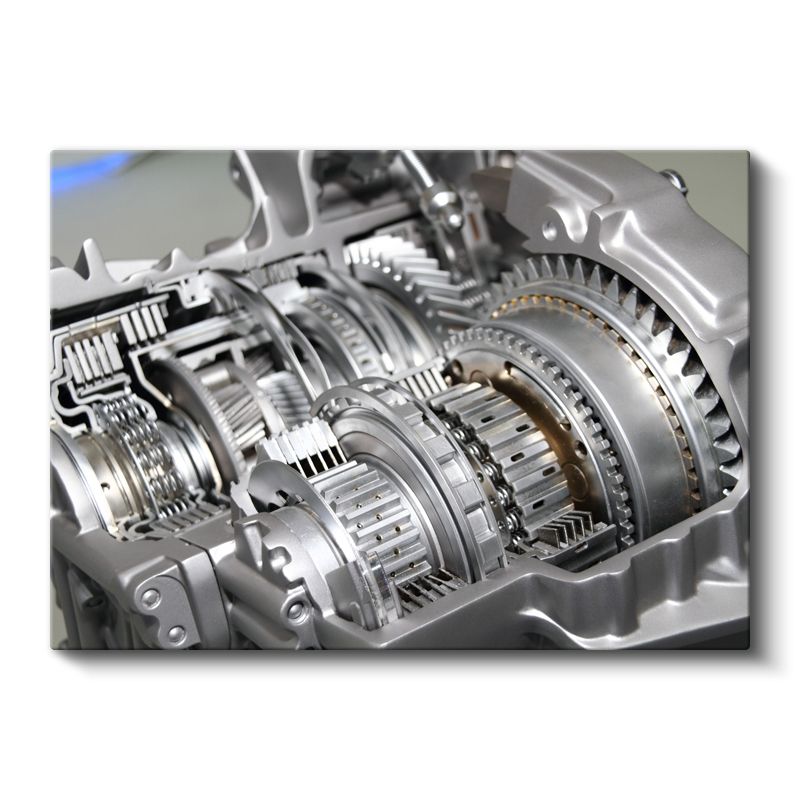 Otomotiv Tamircisi - Şanzıman Dişli Sistemi Kanvas Tablo
