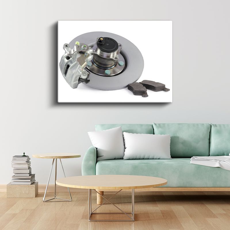 Otomotiv Teknisyeni - Fren Sistemi Bileşenleri Kanvas Tablo