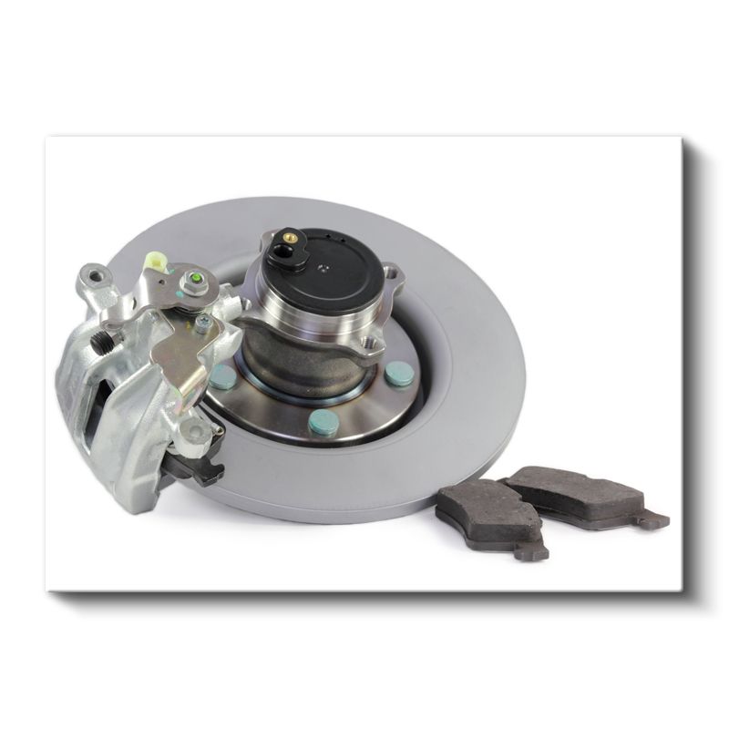 Otomotiv Teknisyeni - Fren Sistemi Bileşenleri Kanvas Tablo