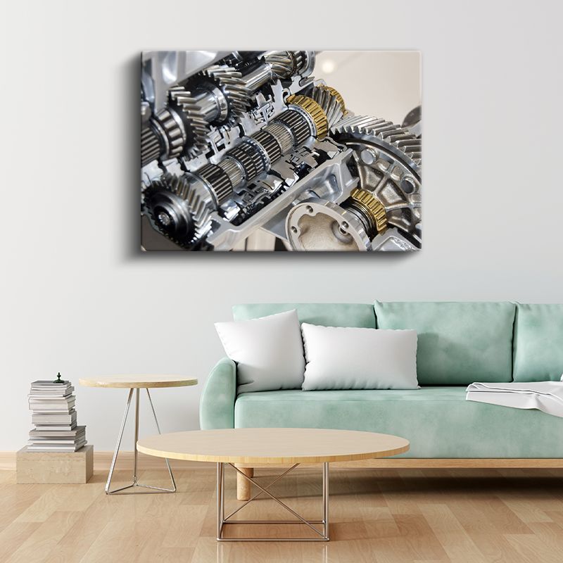 Makine Mühendisi - Şanzıman İç Yapısı Kanvas Tablo