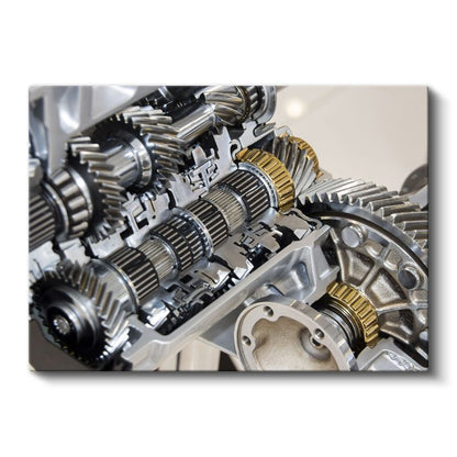 Makine Mühendisi - Şanzıman İç Yapısı Kanvas Tablo