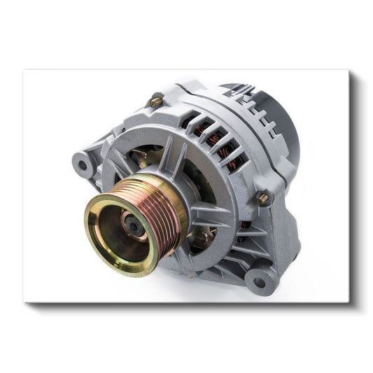 Elektrik Teknisyeni - Alternatör Mekanizması Kanvas Tablo