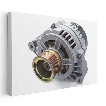 Elektrik Teknisyeni - Alternatör Mekanizması Kanvas Tablo