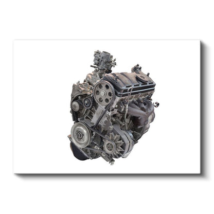 Motor Teknisyeni - Araç Motoru Detayı Kanvas Tablo