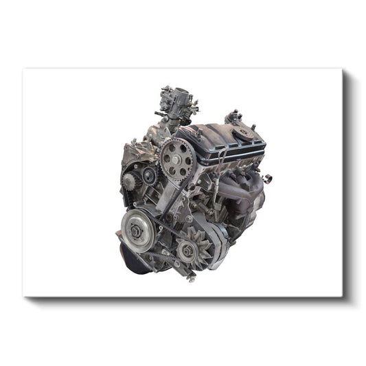 Motor Teknisyeni - Araç Motoru Detayı Kanvas Tablo
