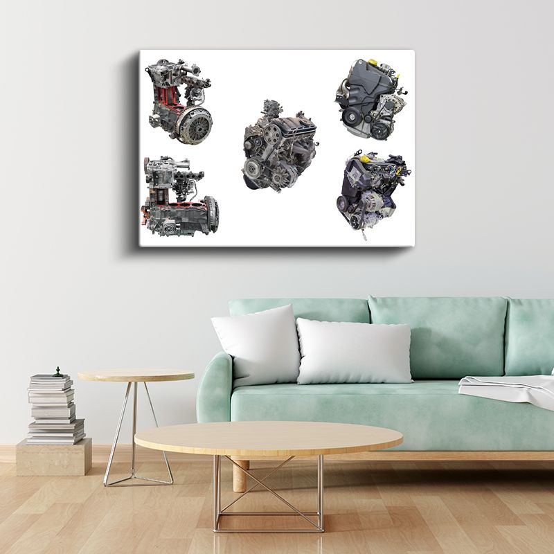 Motor Ustası - Çoklu Motor Sistemleri Kanvas Tablo