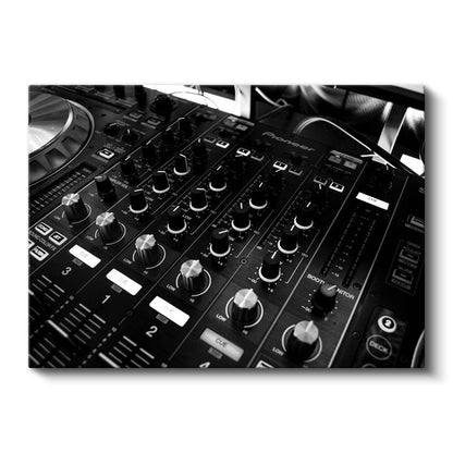 DJ - Profesyonel Miksaj Konsolu Kanvas Tablo