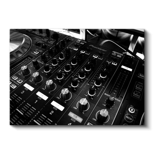 DJ - Profesyonel Miksaj Konsolu Kanvas Tablo