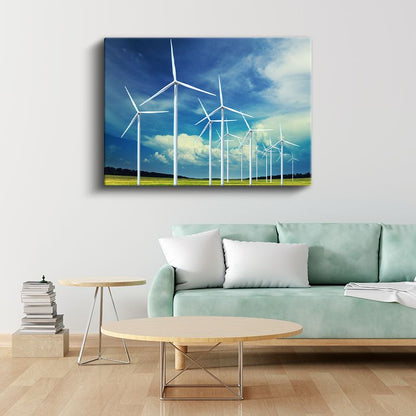 Enerji Mühendisi - Yenilenebilir Enerji Çözümleri Kanvas Tablo