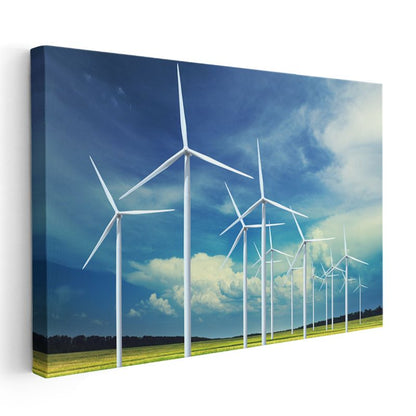 Enerji Mühendisi - Yenilenebilir Enerji Çözümleri Kanvas Tablo