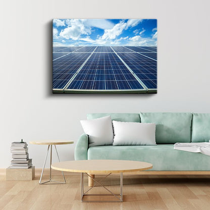 Güneş Enerjisi Uzmanı - Yenilenebilir Enerji Sistemleri Kanvas Tablo